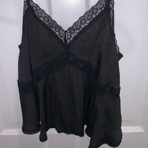 Black Lace Top